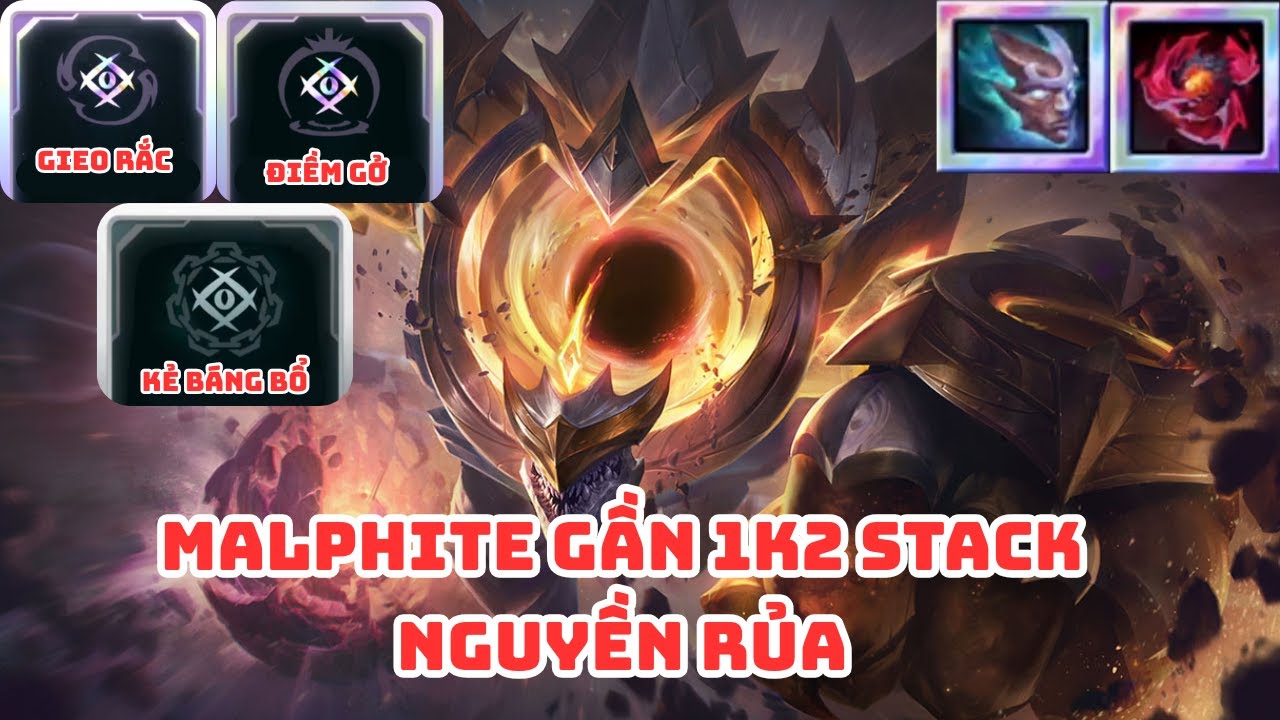 VÕ ĐÀI: SIÊU CHỈ SỐ VỚI MALPHITE 3 NGUYỀN RỦA VỪA TANK VỪA DAME KHỦNG!!!