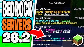 Top 5 BEST Minecraft Bedrock SERVERS (26.30) - Server IPs