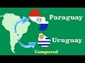 Paraguay and Uruguay Compared
