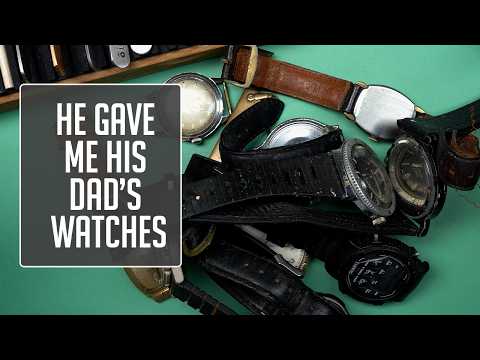 He Sent Me His Late Father’s Watches as a Gift, I Decided to Restore One For Him