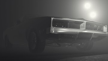 Blender - Eevee - Car Volumetric Test