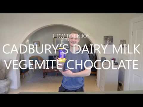 Como desfrutar de Dairy Milk Chocolate Vegemite da Cadbury