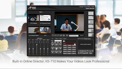 AREC KS-710: Ideal Multi-Source Live Broadcasting and Recording Device