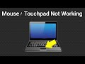 Laptop Mouse Not Working | Laptop Touchpad Cursor Lagging