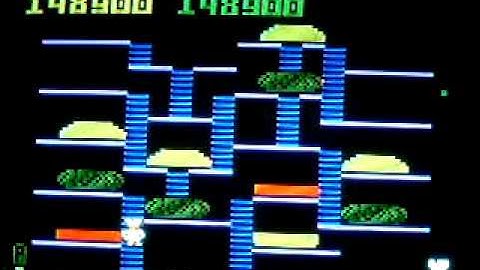 Burgertime Intellivision Review and Personal High Score Part 4 of 4