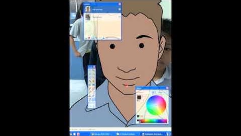 Julian Opie Style Portraits using Paint.Net part 7