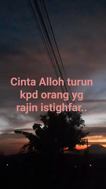 Allah's love descends on those who diligently seek forgiveness.. #ustadzadihidayatofficial #ustad...