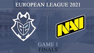 G2 vs NAVI @Game 1 - Chalet | European League 2021 - Finals screenshot 5