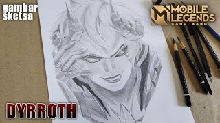 Dyrroth Drawing Pencil - Mobile Legends