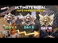 How to reach LEGEND in Ultimate Royale in Bgmi | BGMI Top 5 Rank Push Tips &amp; Tricks 🔥