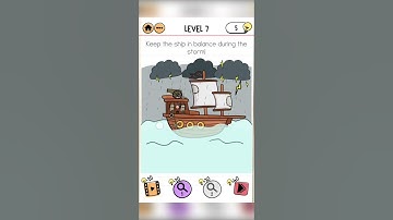 Captain Mary Level 7 Best Solution | Brain Test 2 Walkthrough