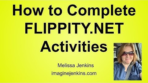 Flippety Activity Directions (how to complete the activity)