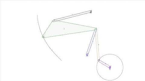Five Bar Linkage Mechanism