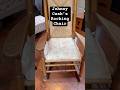 JOHNNY CASH carved his initials on this rocking chair #shortsfeed #newmusic #johnnycash