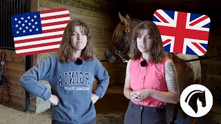 AMERICAN VS BRITISH EQUESTRIANS *funny