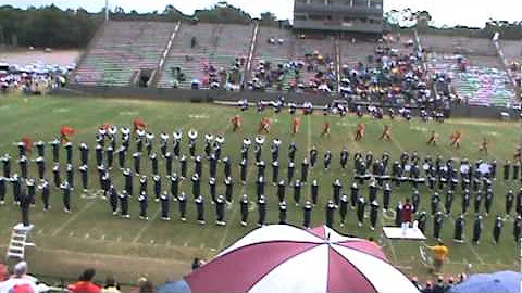 University of South Alabama Jaguar Marching Band 2010 - Dothan- Halftime Show