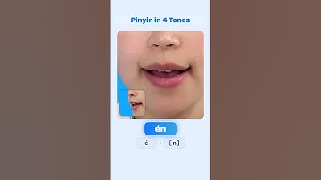 Learn Pinyin in 4 Tones: en #chinesepinyin #mandarin #chinese
