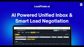 Loadfinder.ai | AI-Powered Inbox Feature Demo