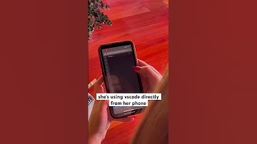 Coding on your phone? How is that even possible 🤯 #codingtips #programming