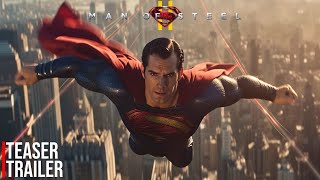 Man of Steel 2 - Teaser Trailer (2024) | Henry Cavil, DC Comics Superman 2 Concept