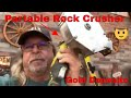 Crushing Rocks with a Portable Rock Crusher. Portable Grinder. Tips on How to locate Gold Deposits