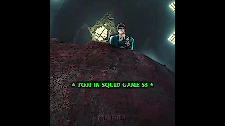 「 Toji In Squid Game S3 ☠️」 - Jujutsu Kaisen Edit || #jjk #sukuna #gojo #jogo #toji #maki
