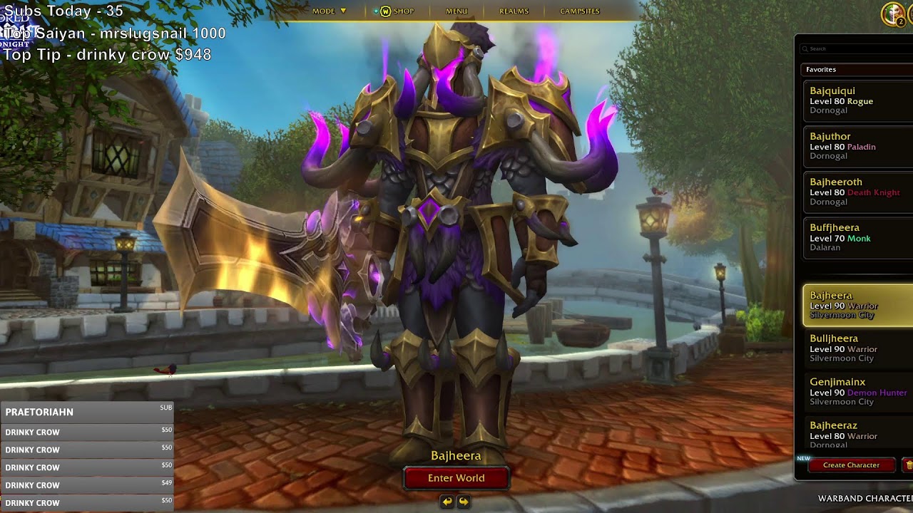 🔥276 Fury / Arms Warrior 2v2 & 3v3 Arena Pumps🔥- World of Warcraft Midnight