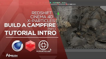 Campfire Tutorial Part 1 - Cinema 4d / X-Particles / Redshift