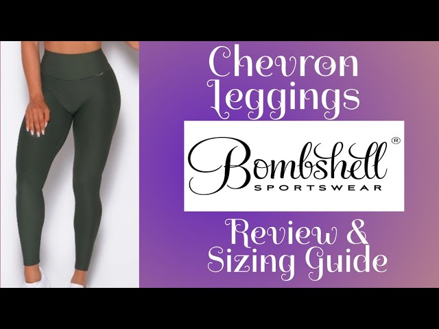 Why You Shouldn't Buy NEW Bombshell Sportswear Chevron Legging: Brutally  Honest Review & Unboxing 