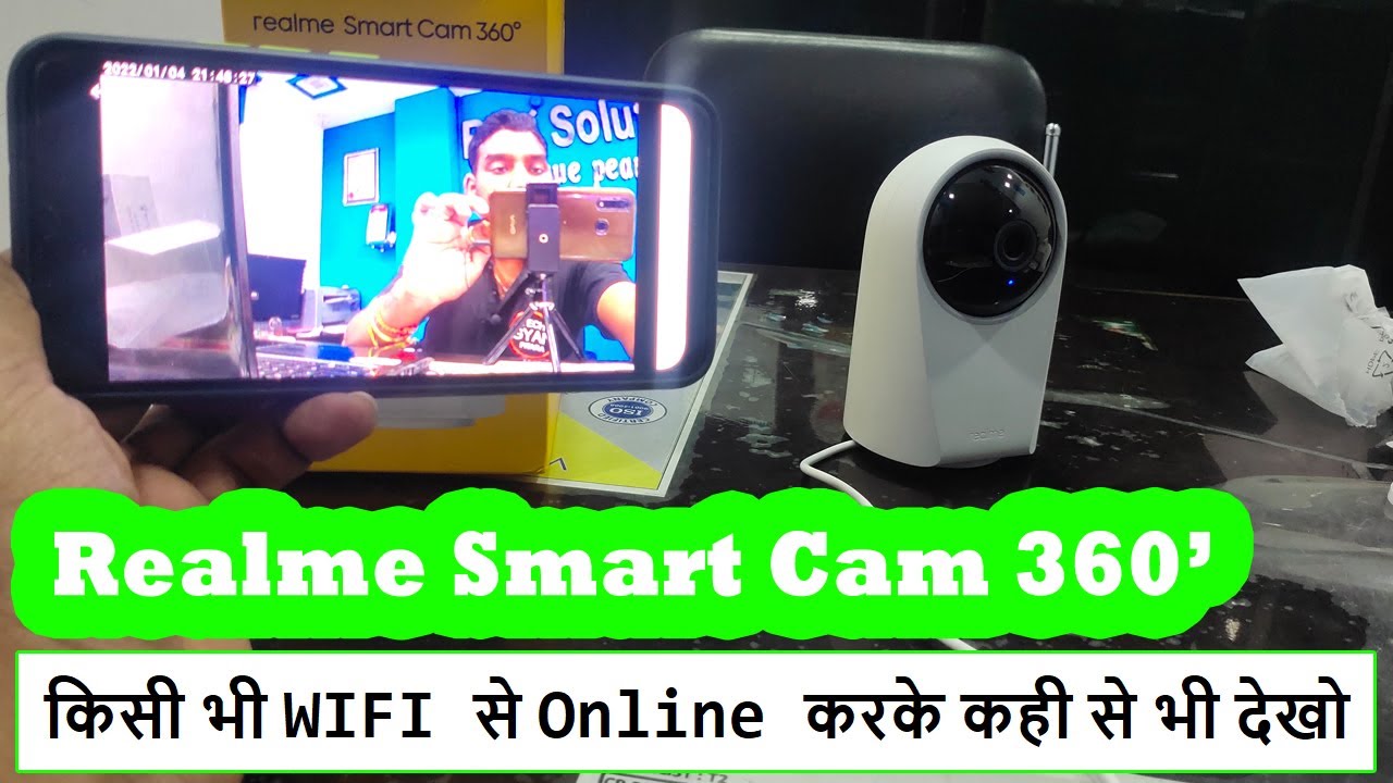 realme smart cam 360 installation (2022) YouTube