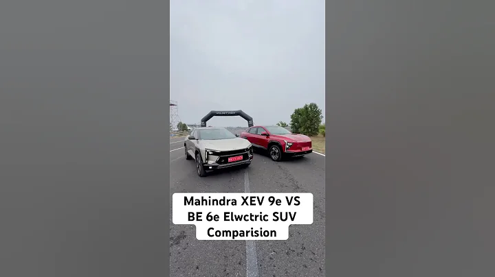 Mahindra XEV 9e VS Be 6e Comparison 🔥🔥 #Mahindra #Reel #Indiantorque #BE6e #XEV9e