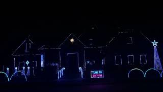 What A Glorious Night by Sidewalk Prophets - Parker Family Christmas Lights 2022