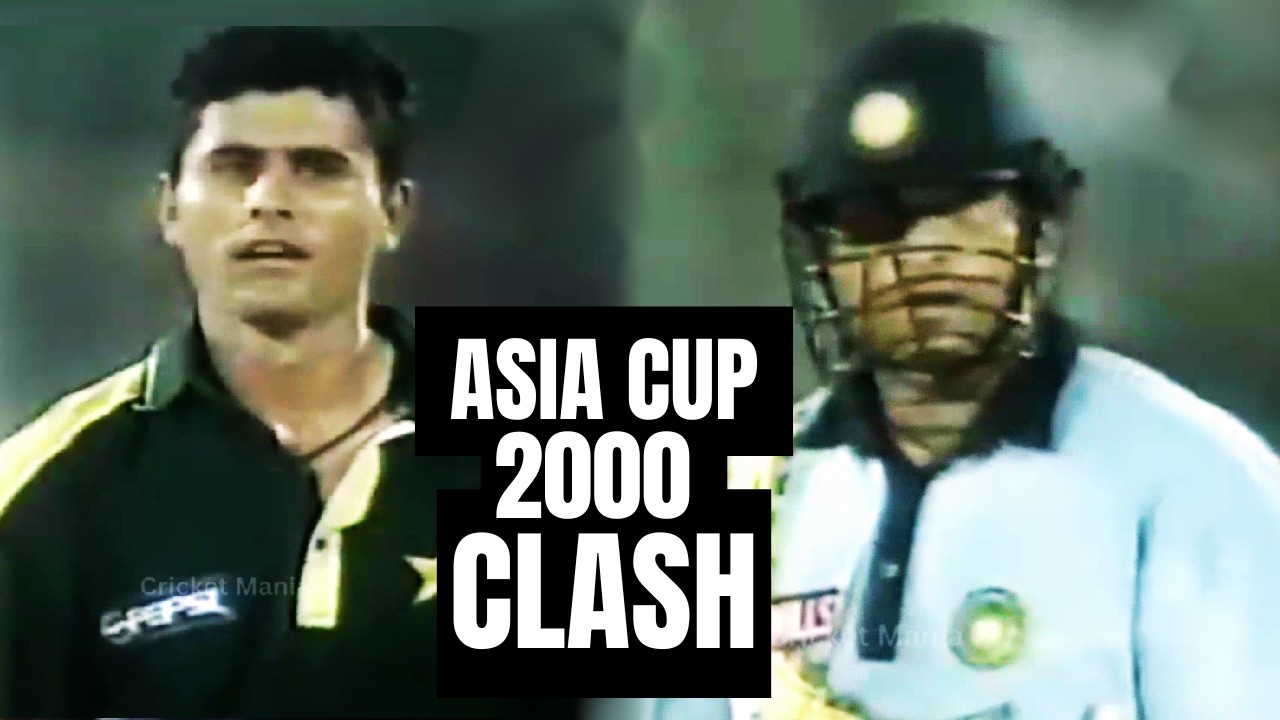 Pakistan vs India Cricket Faceoff for Asia Cup 2000 Supremacy | Dhaka | Razzaq's Destructive Bowling