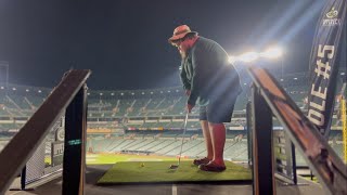 WE GO GOLFING AT ORIOLE PARK! Upper Deck Golf at Camden Yards
