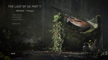 The Last Of Us Part 2 Main Menu - fanart