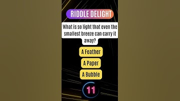 Ready for a Challenge? Solve This Riddle in 20 Seconds! #riddles 9