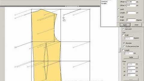 Fast and simple way to design a garment using advanced magnetize