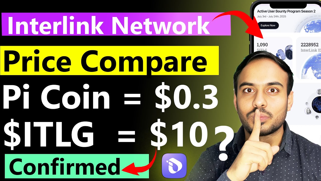 Interlink Vs Pi Network Price | Interlink Network New Update | Interlink  Listing | Interlink Price 😮 - YouTube