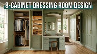 Bespoke Dressing Room Design Walkthrough: 8-Cabinet Wardrobe Layout | Devon screenshot 1