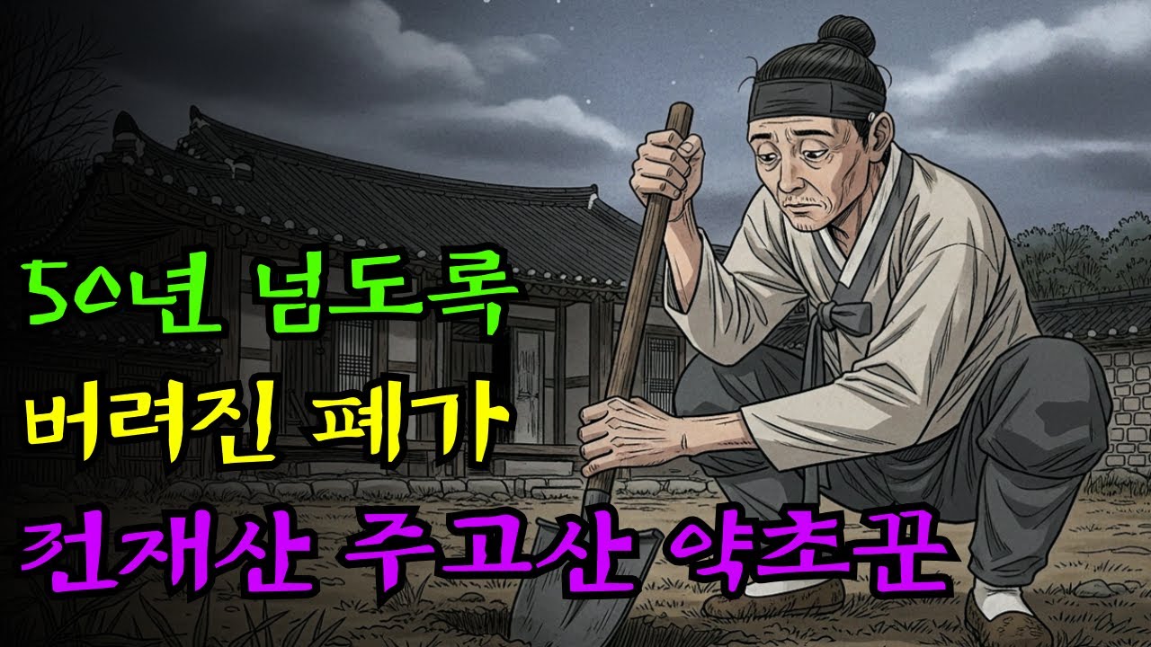 비옥한 땅 다 마다하고 버려진 폐가를 산 약초꾼, 집 마당 아래서 나온 '이것'에 온 마을이 뒤집힌 사연 | 오디오북 | 야담 | 민담 | 옛날이야기 | 전설 | 설화