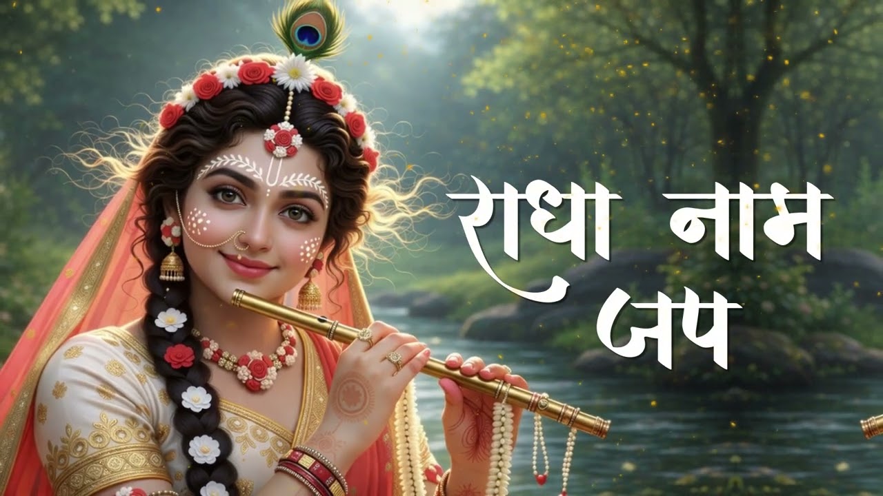 Radha Naam Jap | मन को शांति देने वाला भक्ति जाप | Radha Naam Dhara