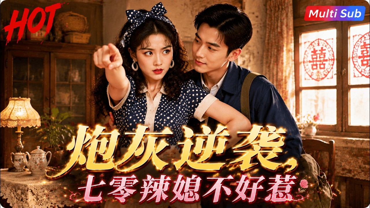 女網紅穿成七零惡毒女配被婆家逼到絕境，她果斷閃婚冷峻軍少改命！他誤以為她另有所圖處處試探，本想推開她卻動了真心越陷越深【炮灰逆襲：七零辣媳不好惹】