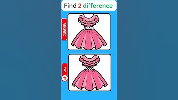 🧩 Spot the 2 Differences 🕵️ Fun Puzzle Challenge