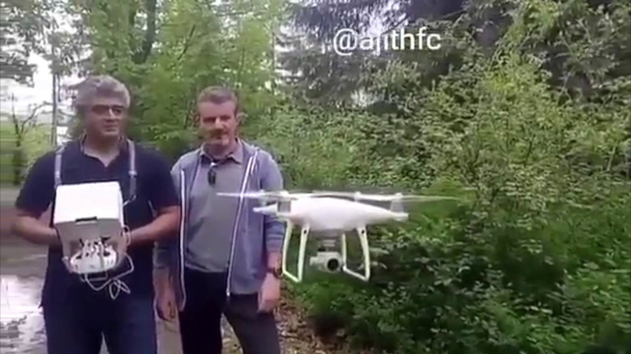 Thala Ajith operates Drone! Viral Video