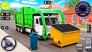 Garbage Truck Driving Game 3D - Trash Dump Truck Driver Simulator | Android Gameplay screenshot 5