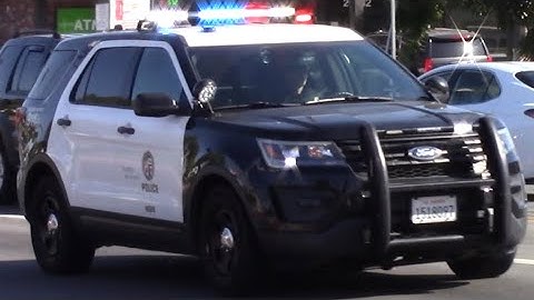 LAPD FPIU Responding