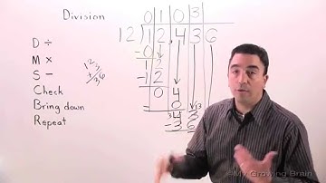 Division: 5 Digit by 2 Digit with Remainder / My Growing Brain
