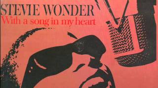 Video thumbnail of "Stevie Wonder - With A Song In My Heart.wmv"