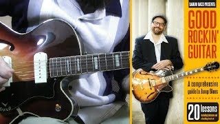 "Good Rockin' Guitar" instructional course by Damian Bacci (preview, excerpts) chords