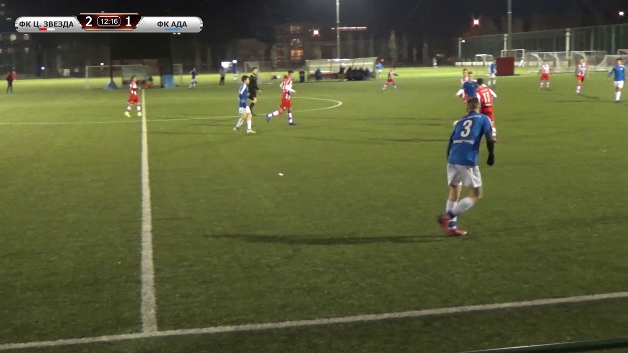 ФК Црвена звезда - ФК Ада 04/05 3:1 150320 2. полувреме - YouTube